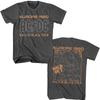 ACDC Europe Back in Black Tour 80 Men's T Shirt