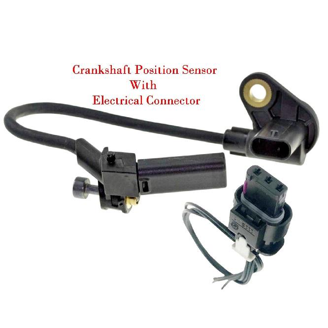 Crankshaft Position Sensor With Connector Fits BMW 2012- L4-2.0L