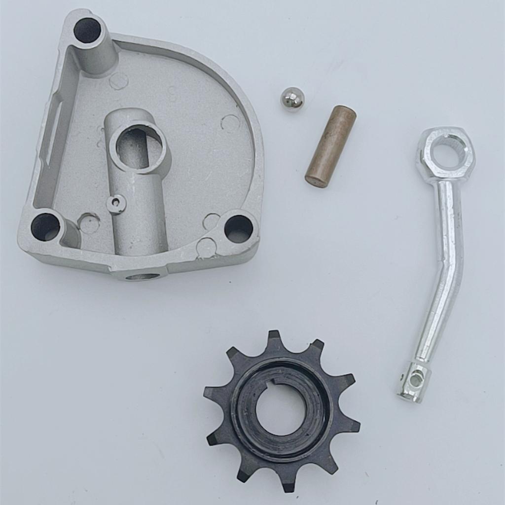 Clutch Cover Kit 10-Teeth Sprocket 3 Holes 49cc 60cc 66cc 80cc Motorized Bicycle