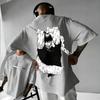Jujutsu Kaisen Fushiguro Toji Unisex Reines Baumwoll-T-Shirt 2026 Sommer Anime-Print Rundhals Herren Kurzarm Oberteil Mode