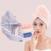 Wavy Pattern Hair Dry Hat Women'S Thickened Water-Absorbent Hair Dry Hat Women'S Cute Shower Cap Dry Hair Towel