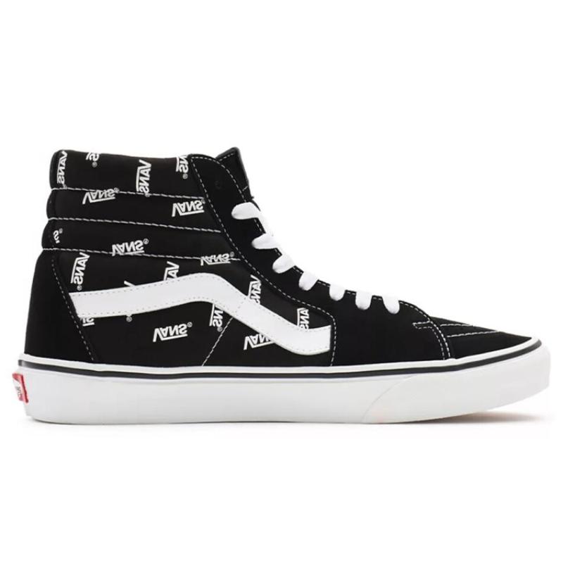 Vans Sk8 Hi 'Vans Allover Logo Black' Vans VN0A32QGQW7