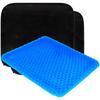 Highly Breathable Gel Cushion with Honeycomb Structure, High Resilience, Zero Gravity Cushion, Suitable for All Seasons, Includes Cover, for Working F