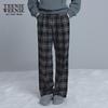 Teenie Weenie Women's Plaid Casual Long Pants