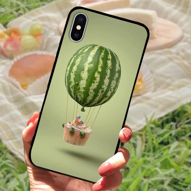 For Apple iPhone XS Soft Case X XR TPU Silicone Phone Back Cover For iPhone XS Max Fashion Printed Covers Case Protective Fundas