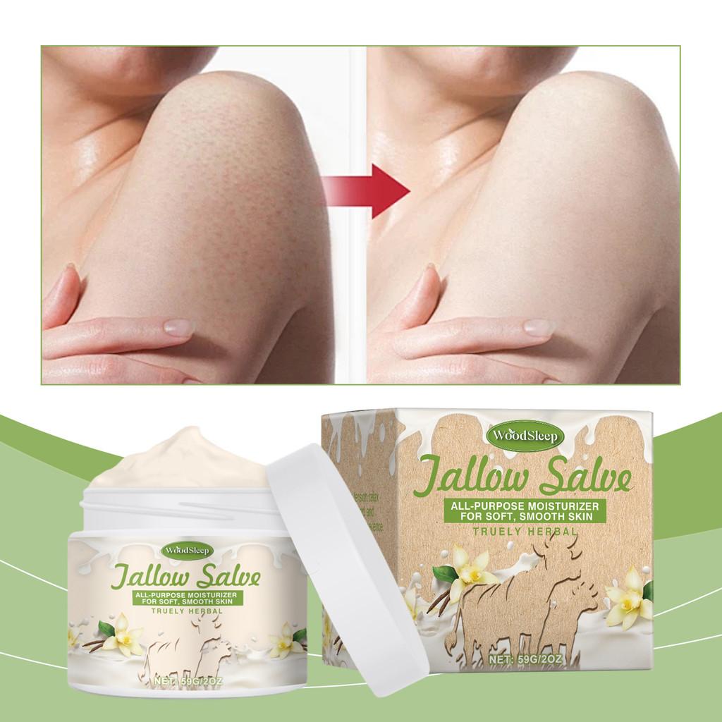 Woodsleep Nourishing Vanilla Body Cream For Dry Skin Hydration And Repairing Elasticity
