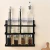 Foldable Over The Door Spices Shelf Large Capacity Rustproof Metal Storage for Small Kitchens