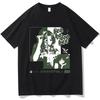 Summer Unisex Tshirt Printed With Patterns Summer Short Sleeved Street Style Casual Pure Cotton Clothing Tshirt