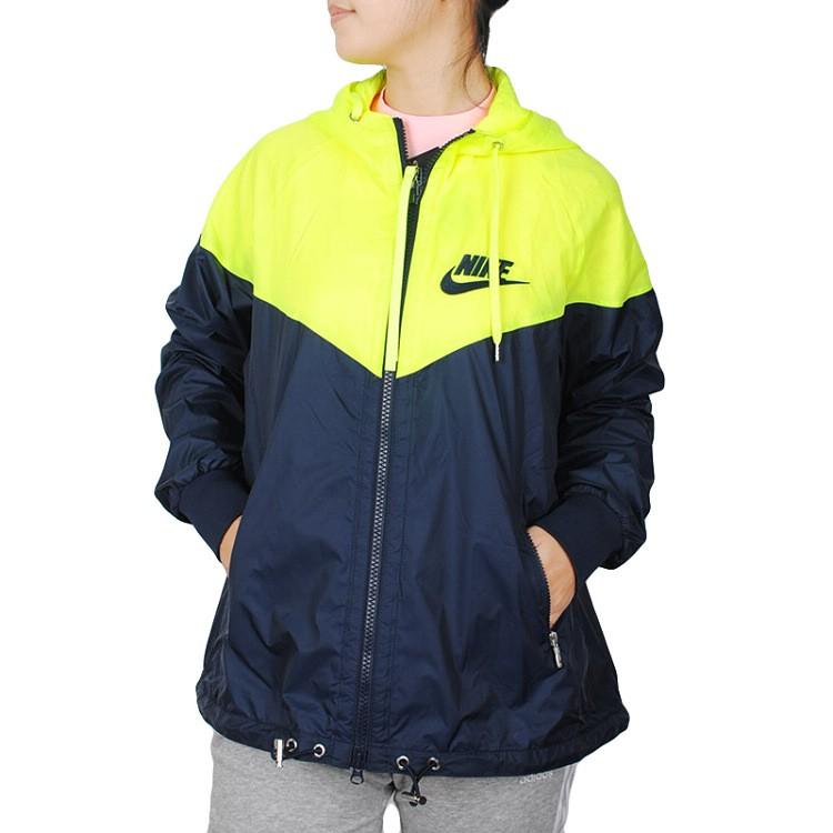 Nike Sportswear Jackets Women s Yellow Hooded Moderate Other 903782-451 L