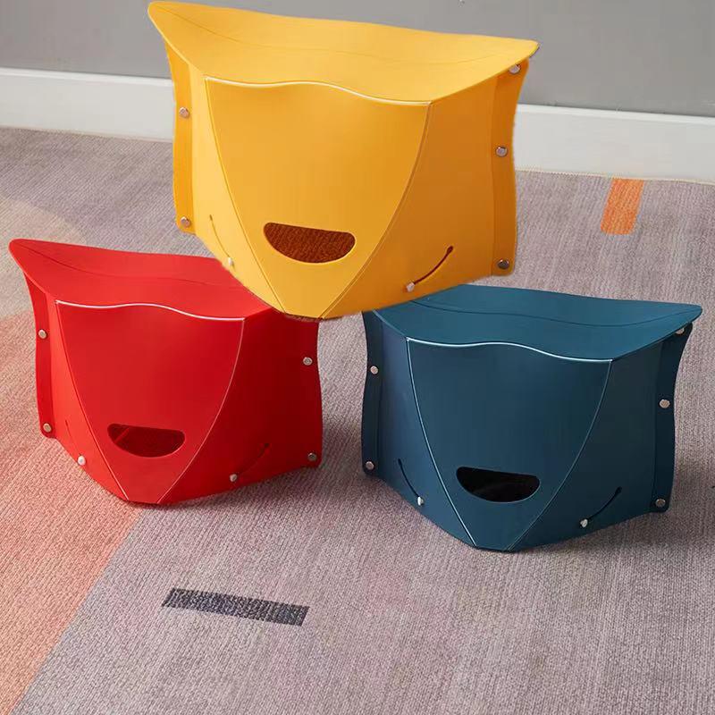 Compact Folding Plastic Stool for BBQ, Picnic, Camping, and Painting