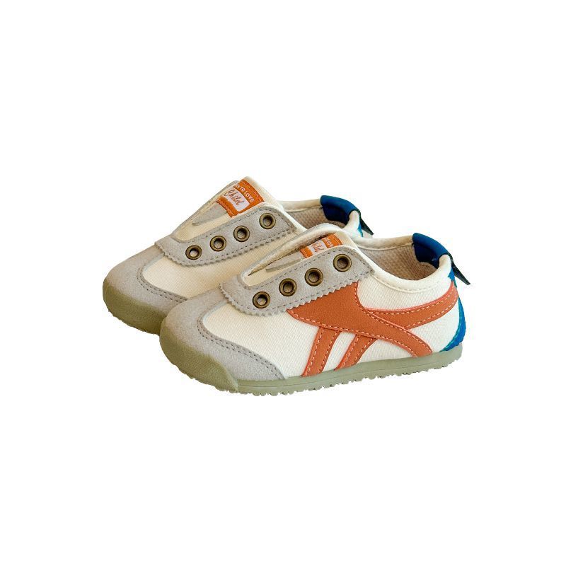Children's canvas shoes, new spring and autumn models, casual sneakers for boys and girls, indoor shoes for kindergarten, baby Forrest Gump shoes