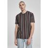 T-shirt - Urban Classics - Oversized - Bleu Marine/marron - Manches Courtes - Col Arrondi
