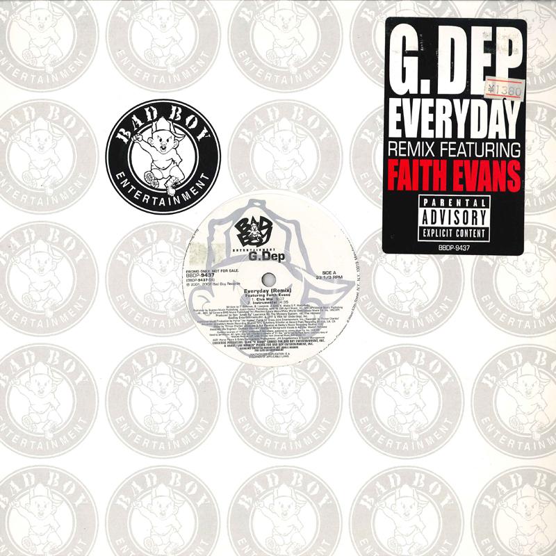 

12inch Record G. DEP - Everyday BBDP9437PROMO BAD BOY 2002 US Rap & Hip-Hop/R&B Used