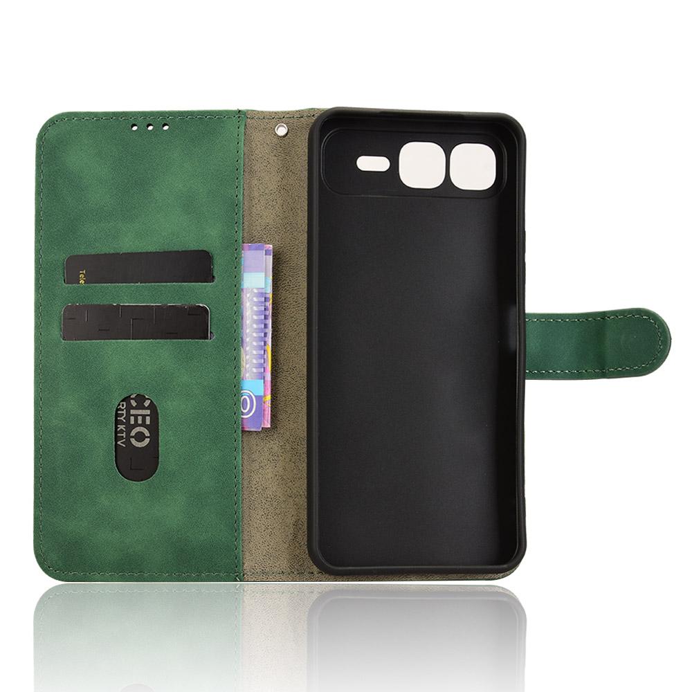 For Infinix Smart 10 Plus Leather Case Skin Feel Anti Drop Wallet Flip Phone Cover