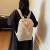 Autumn Simple Backpack for Men and Women Light Casual Schoolbag Travel Travel Commuter Backpack
