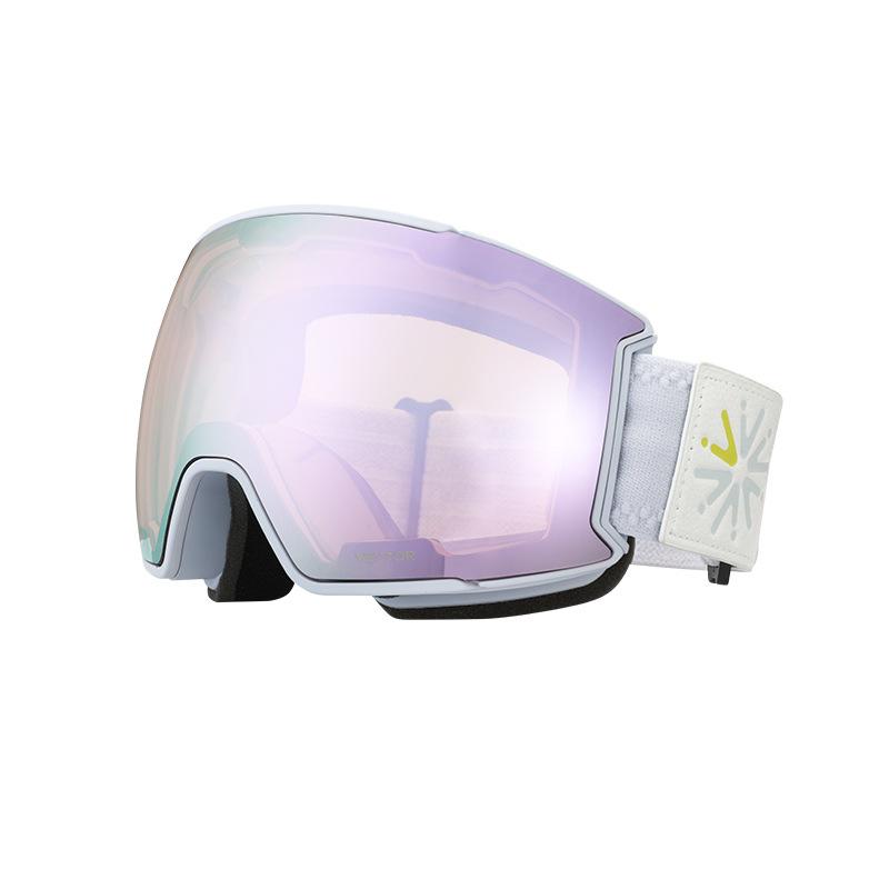 Miyopi için VECTOR Kayak gözlüğü, buğu önleyici, çift katmanlı, unisex dış mekan kayak ekipmanı, tek ve çift board kayak gözlüğü