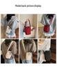 Korean Style Casual Small Square Nylon Crossbody Bag - 2026 Trendy Solid Color Women's Phone Bag