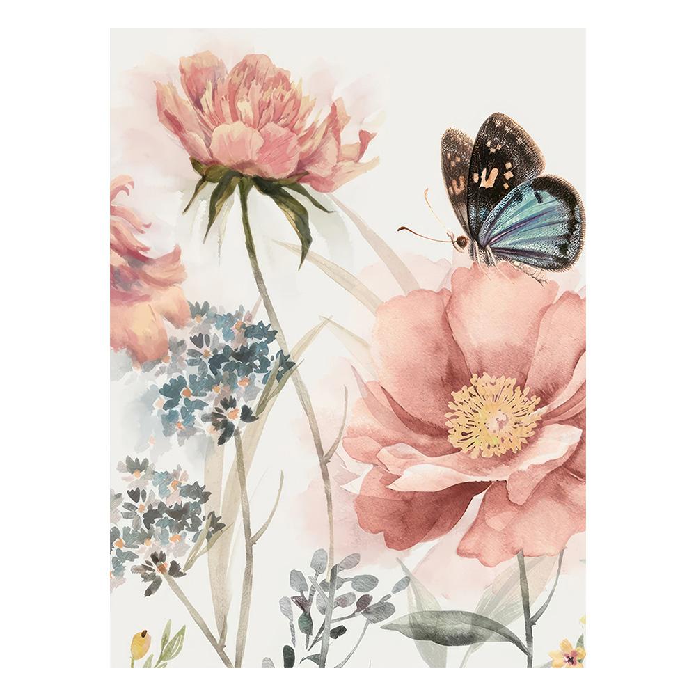 

Современные скандинавские дикие цветы листья ботанические природа постеры акварель холст живопись гостиная спальня настенное искусство картины домашний декор 30x40cm