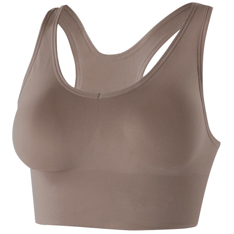 Women's Seamless Hollow Out Cross Back Sports Bra Wearable Push Up Shockproof Yoga Running Fitness Bra