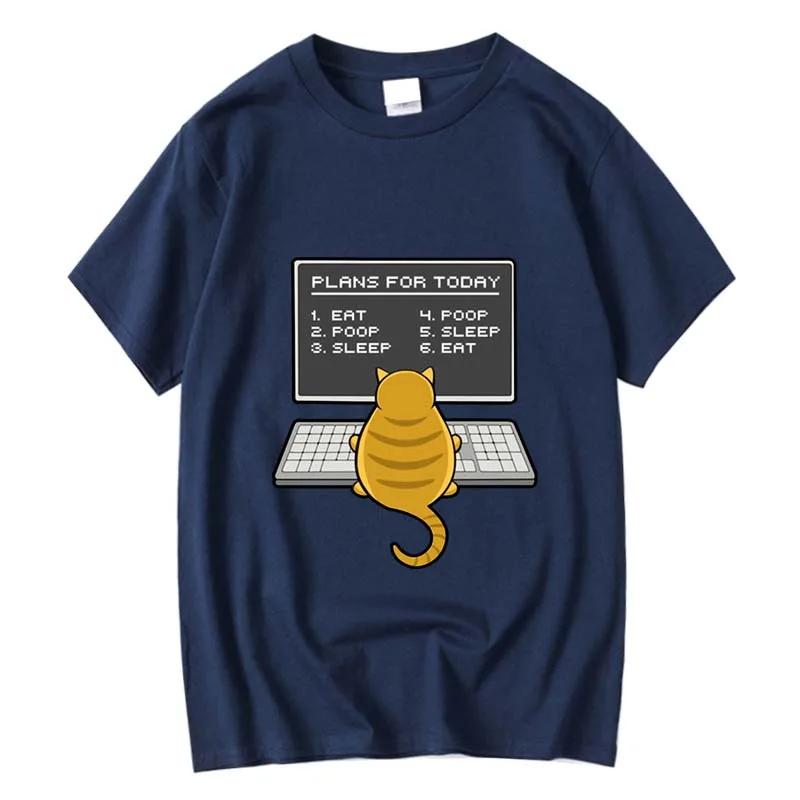 Summer Men's High Quality T-shirt100%cotton Funny Programmer Print Casual Loose Cool T Shirt O-neck Male T-shirt Male Tees Shirt