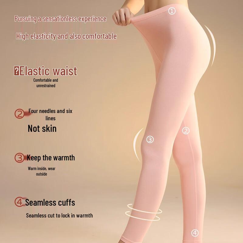 LANGSHA Women's Pure Cotton Thermal Base Layer Pants