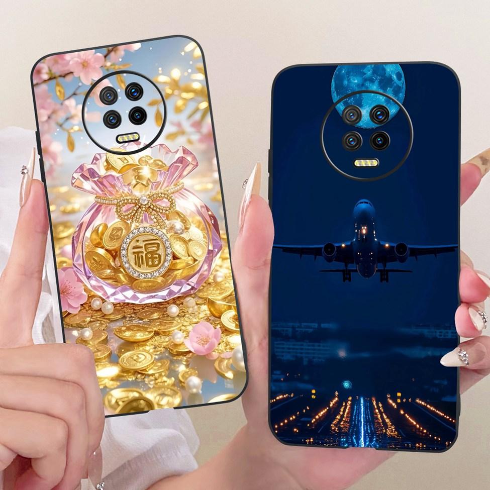 For Infinix Note 7 Case Cover Cute Cat Fashion Butterfly Funny Painted Silicone Phone Casing For Infinix X690B X690