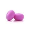 14mm 10Pcs Silicone Beads Food Grade Abacus Teething Beads for Baby Teether Chewing Pacifier Clip Chain BPA Free Accessories