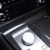 Carbon Fiber Stripe Central Console Panel Sticker Gear Shift Cover For Genesis G80 2025 2026 Accessories LHD