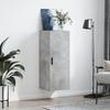 Vidaxl Wall Cabinet, Concrete Grey, 34.5X34X90 Cm