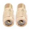 R410a 1/4 Zoll Außengewinde auf 5/16 Zoll Innengewinde SAE Schlauch Lade-Pumpe Messing HLK Adapter Verbinder
