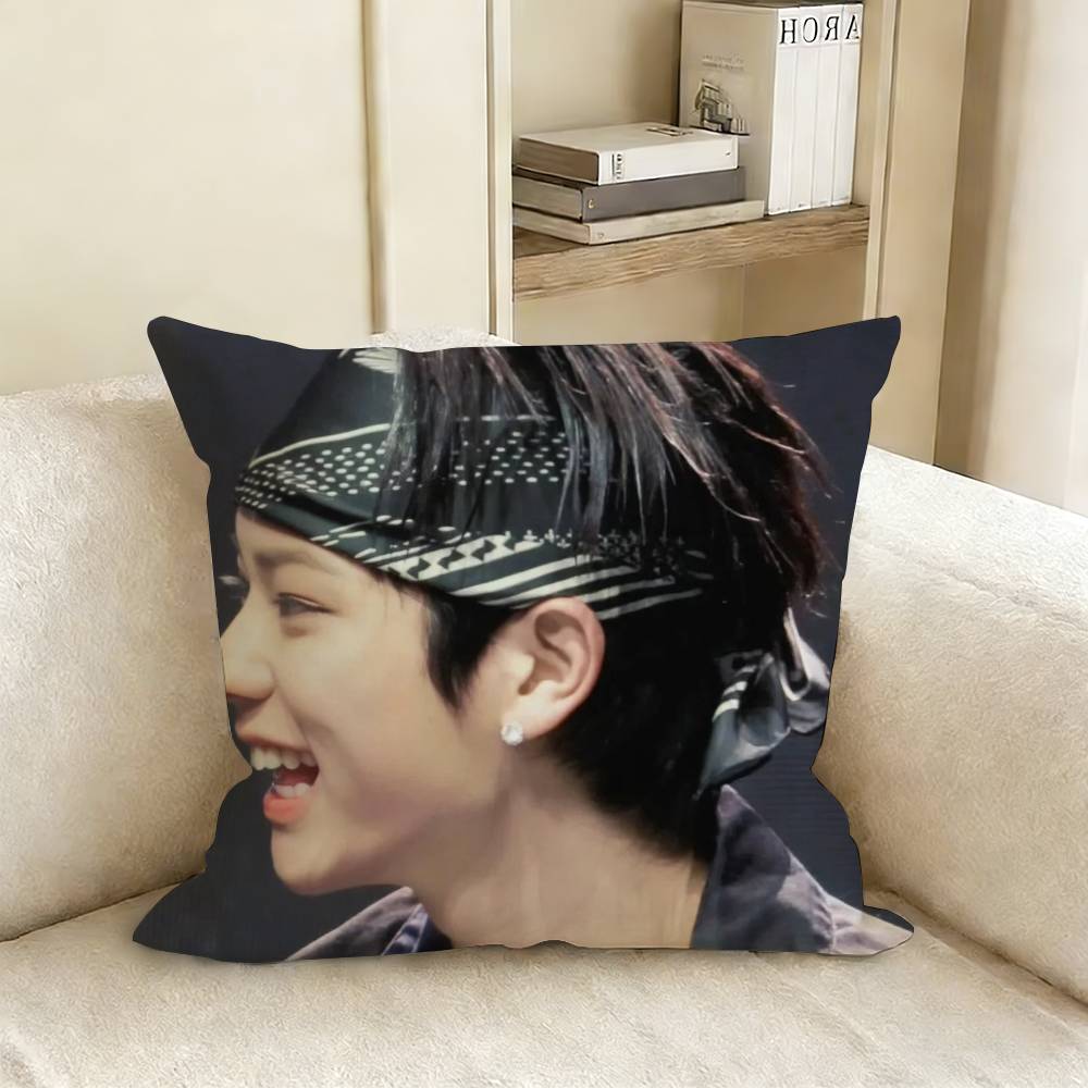Ohyul Kwon Oh Yul LNGSHOT Various Sizes Square Pillow Case For Car Home Bedchamber Decor