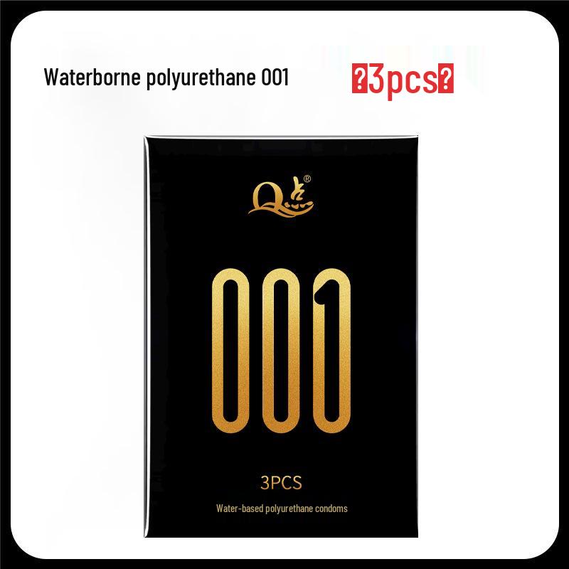Q Point Ultra-Thin Pink Condoms with 3D Surrounding Particles - Odorless, Super Lubricated, Female Pleasure Enhancing.