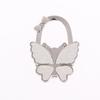 Portable Foldable Fashion Butterfly Purse Bag Table Hook Holder For Student Handbag Hanger For Home Decoration Desk Hook