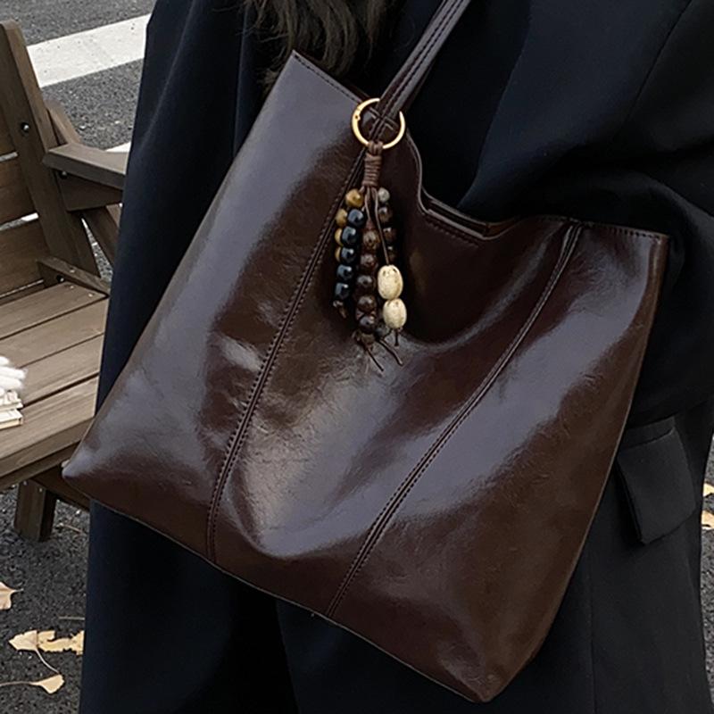 Autumn Retro Niche Underarm Bag Women's New Trendy Bag Large Capacity Shoulder Bag Fashion Bag