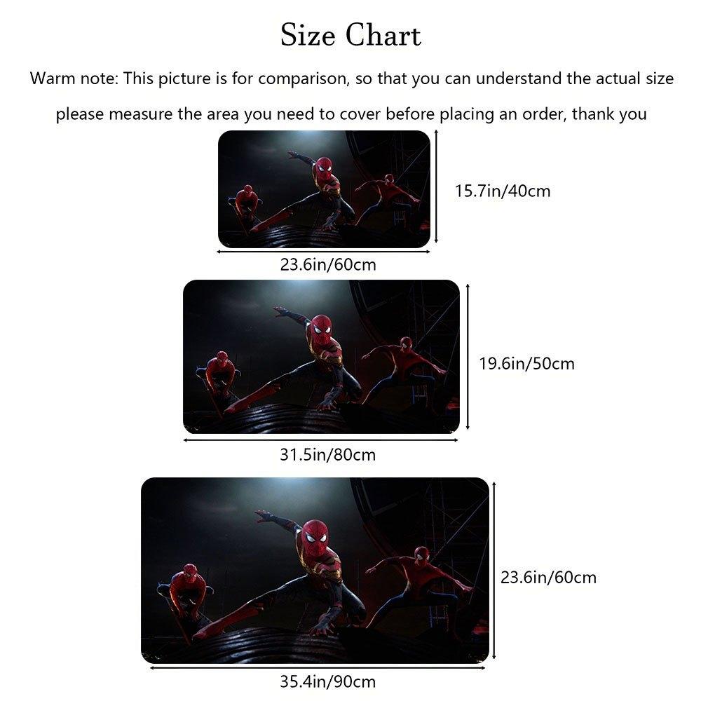 1pz Zerbino a Tema Marvel Spider-Man per Ingresso/Soggiorno, Regalo Ideale per Fan di Supereroi, Regalo di Festa & Decorazione per la Casa P