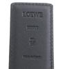 Makelloser LOEWE Gürtel Anagram Schnalle Unisex schwarzes Leder Herren Gebraucht