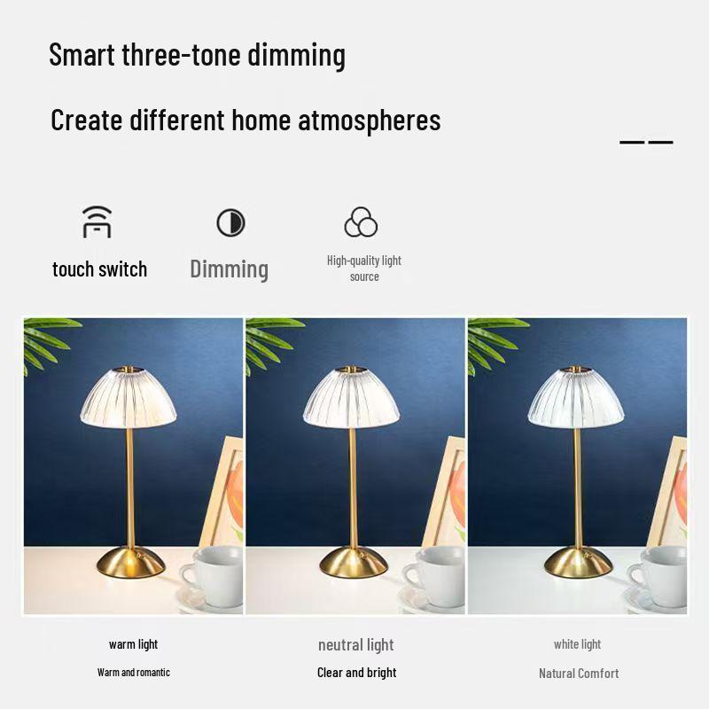 LED USB Wiederaufladbare Atmosphärenlampe für Bar, Outdoor-Camping und Nachtlicht