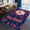 Naam Op Maat Boston Red Sox Logo Tapijt Vloerkleed voor Woonkamer Slaapkamer Huis Sofa Decoratie, Kinderen Spelen Antislip Vloermat