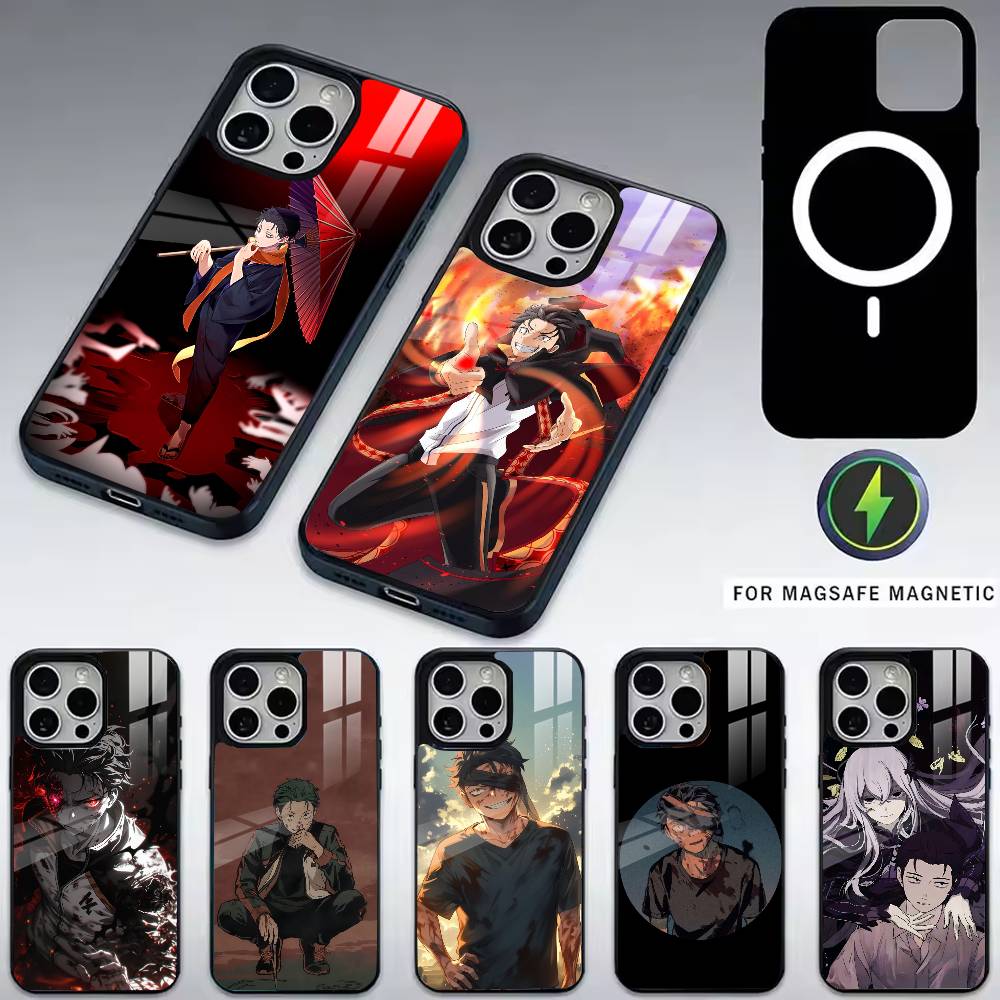 Re Z-Zero Natsuki Subaru Handyhülle Für iPhone17,16,15,14,13,12,11 Plus,Pro Magnetisch Für Magsafe Kabelloses Laden