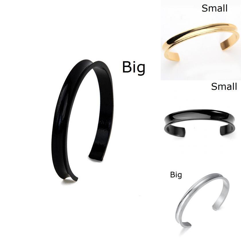 Hochwertiges Heißes Edelstahl Manschettenarmband Haargummi Armband Elegantes Design Für Frauen