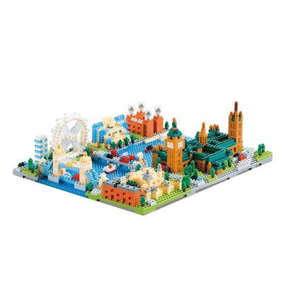 Wisehawk London City duży nanoblok 2551wh, mieszane kolory, popularne koreańskie zabawki