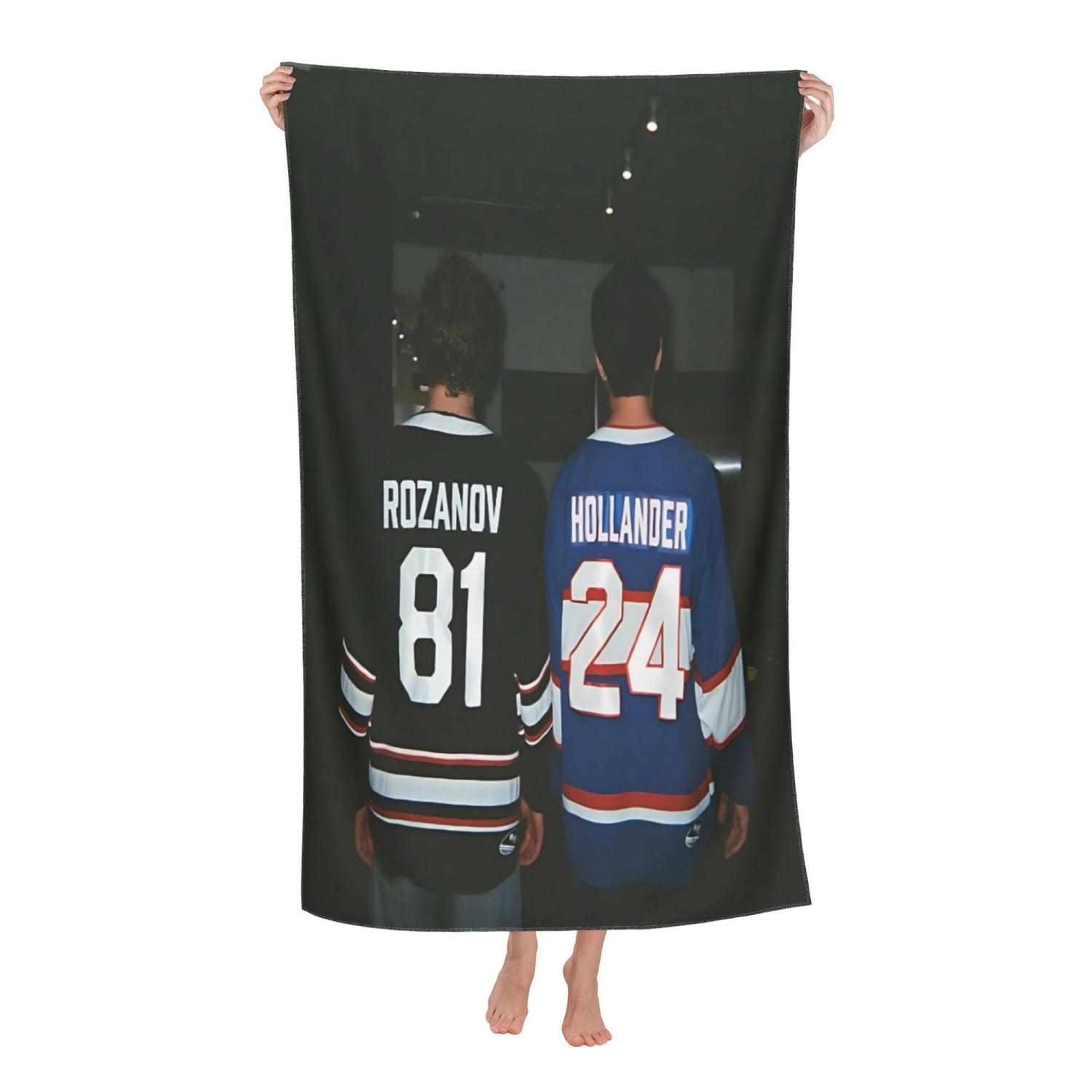 

1pc of Heated Rivalry Inspired Beach Towel,An Essential for Travel, It Provides Warmth While Also Serving as a Fashionable Acces W30*H60(CM)