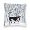 Greyhound Bedroom Sofa Cushion Cover Home Decor Pet Dog Living Room Lovers   Pillowcase