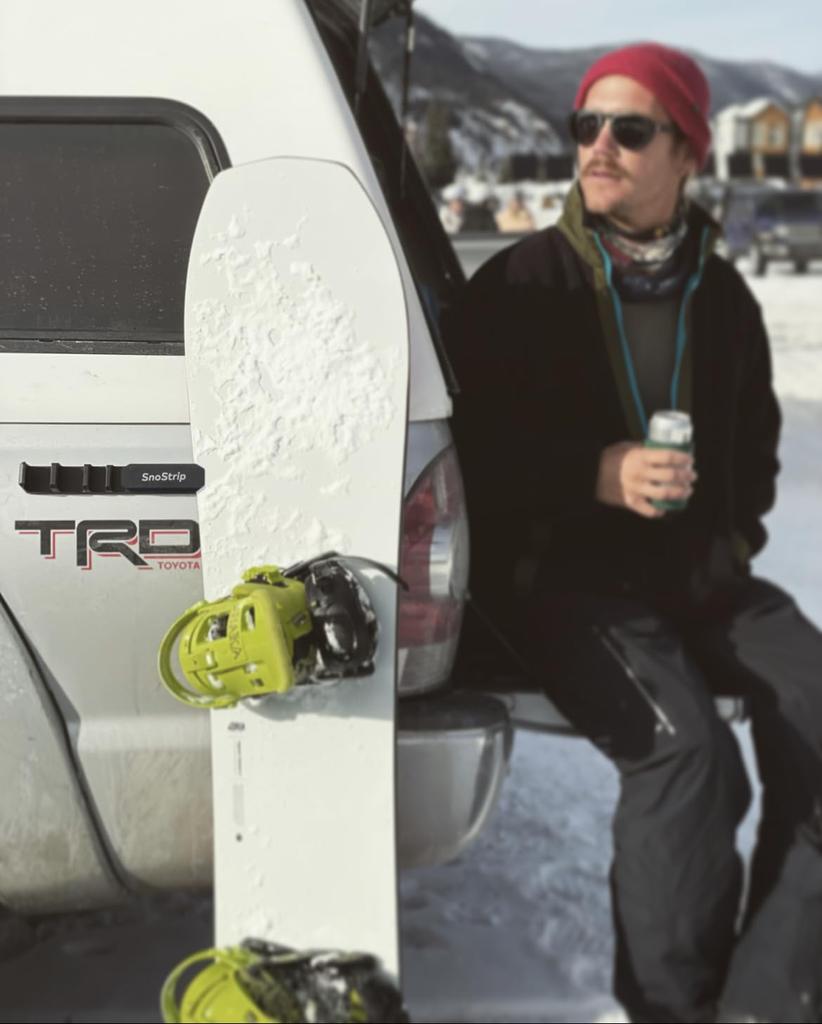 SnoStrip The Original Magnetic Ski Snowboard Protect Your Paint and Gear On the Side of Your & Holder. Vehicle.