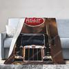 A Peterbilt Creative Inspiration Design Ultra Soft Flannel Fleece Blanket, Warm And Comfortable Living Room Blanket Office Blan