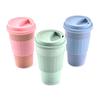Wheat Straw Mug Creative Drinkware Reusable Bamboo Fibre Ecoffee Cups Eco Friendly Travel Mugs