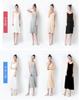 Eukkis Long Maxi Size M Women's Camisole, Underwear, Petticoat, Sheer, Breathable, Non-Slip, Anti-Static, Beige, Length,