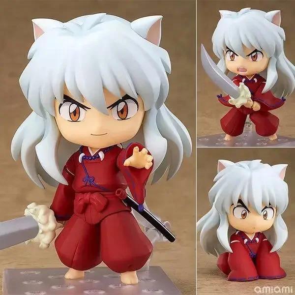 20cm Anime Inuyasha Figure Inuyasha Kikyō Sesshoumaru Higurashi Kagome PVC Action Figure Model Toys Collectible Model Toy Gift