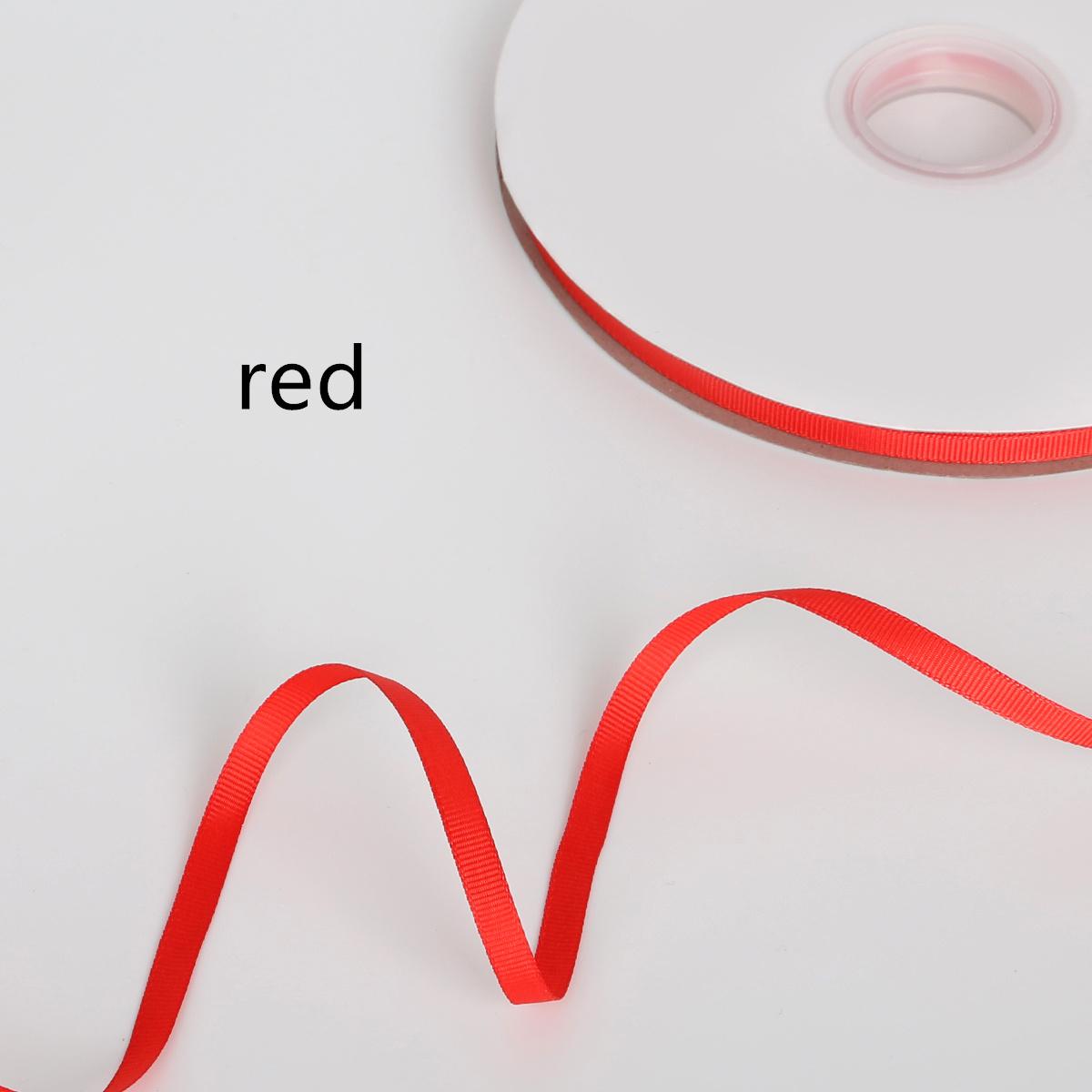 

Корсажная лента для декора и заворачивания подарков на Рождество 7MM красный