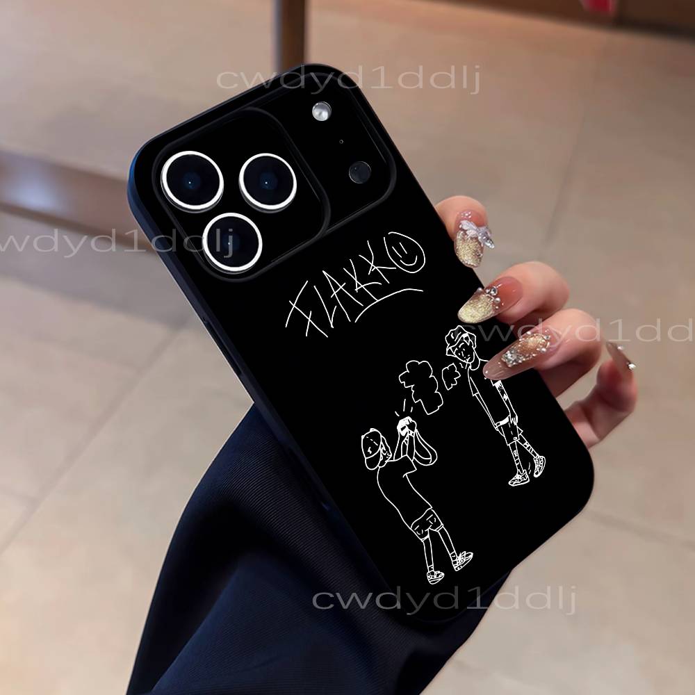 

R-Rels B afroLOVA 25 LA ISLA LP For iPhone 17,16,15,11,12,14,13 Pro Max Mini XS,XR Plus 16E Air Soft Black Dustproof Phone Case iPhone16promax
